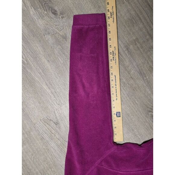 Columbia Sweater‎ Women's Purple Fleece Full Zip Mock Neck Jacket Size XL - Picture 4 of 10